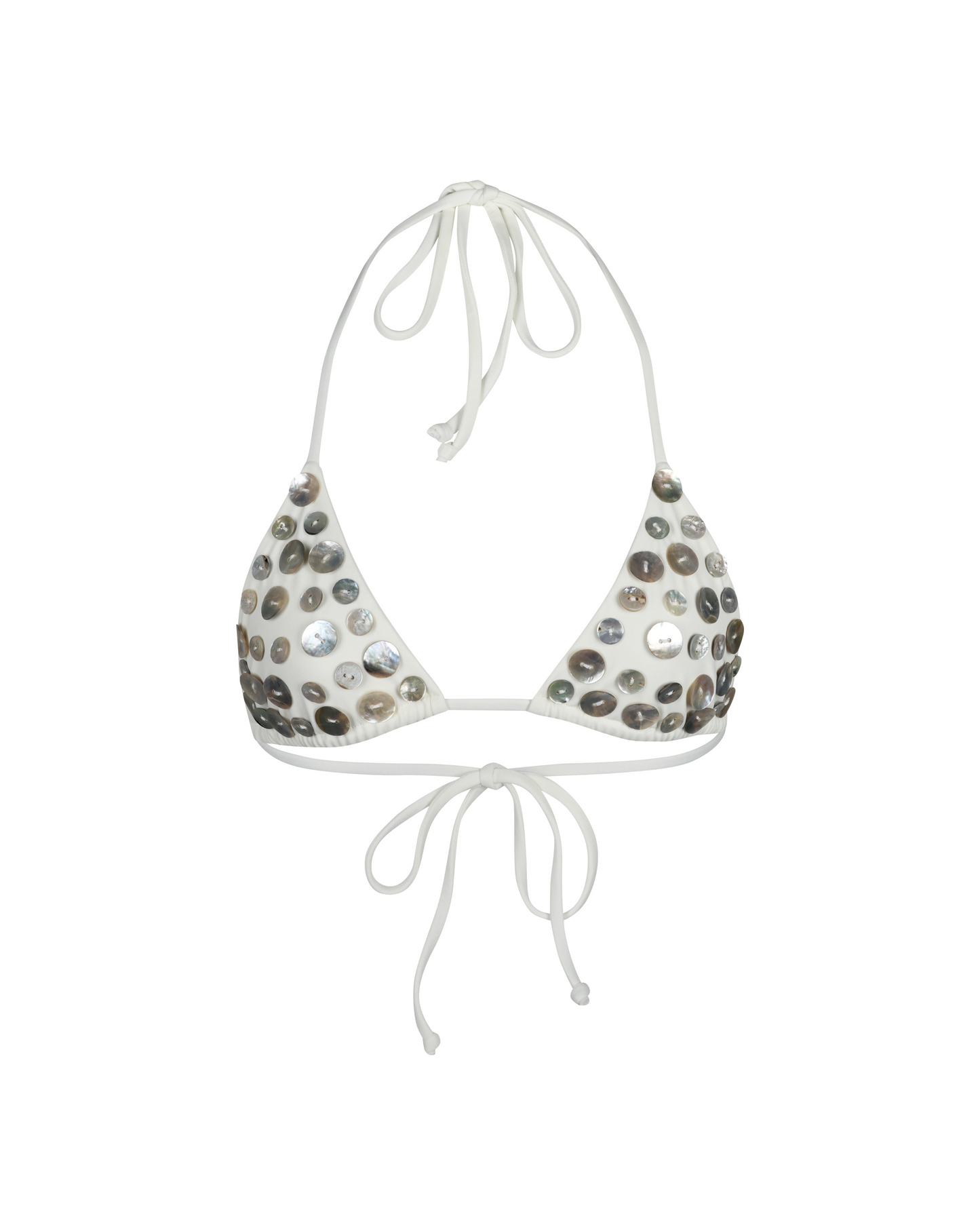 Concha Bikini Top - Ivory