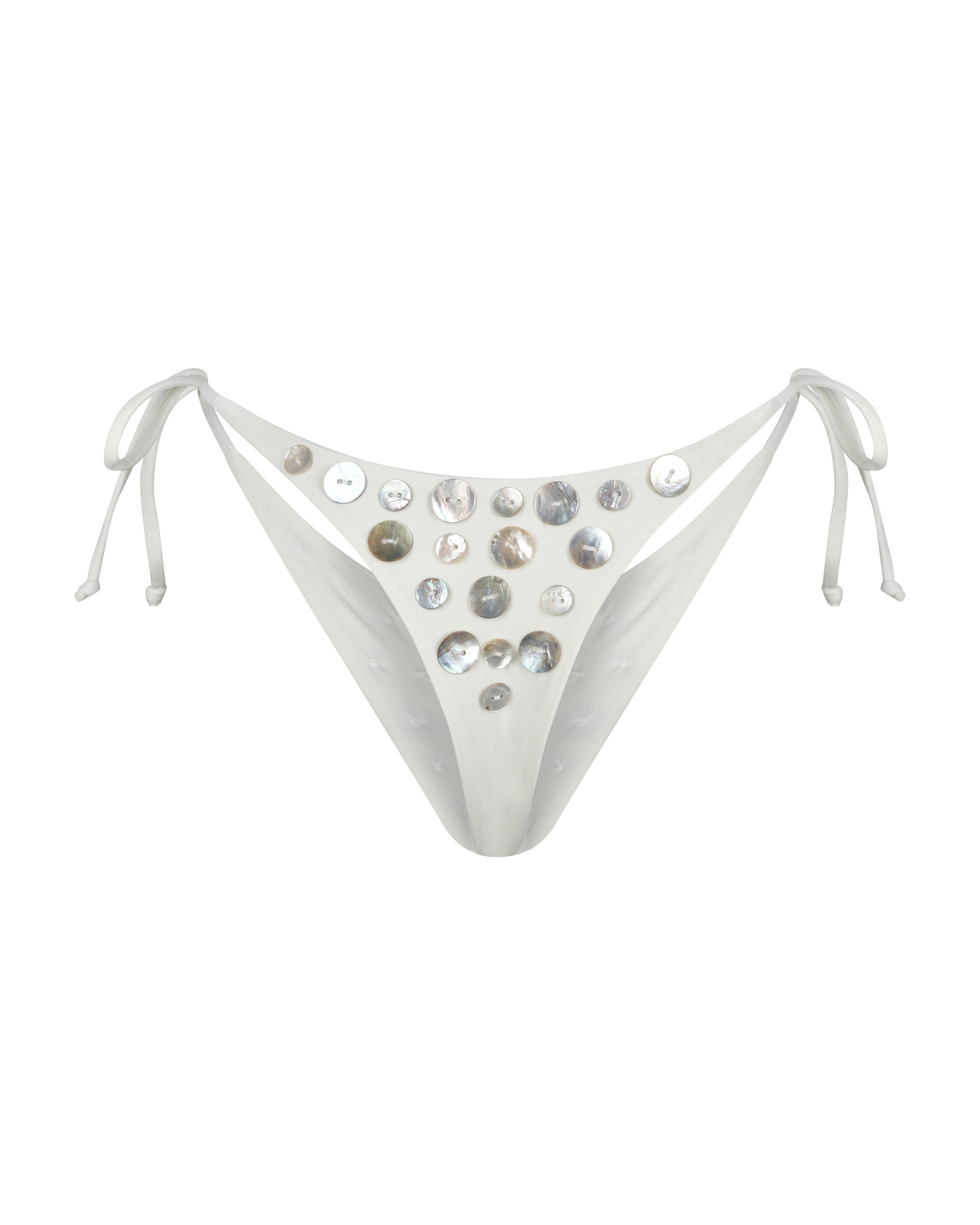 Concha Bikini Bottom - Ivory