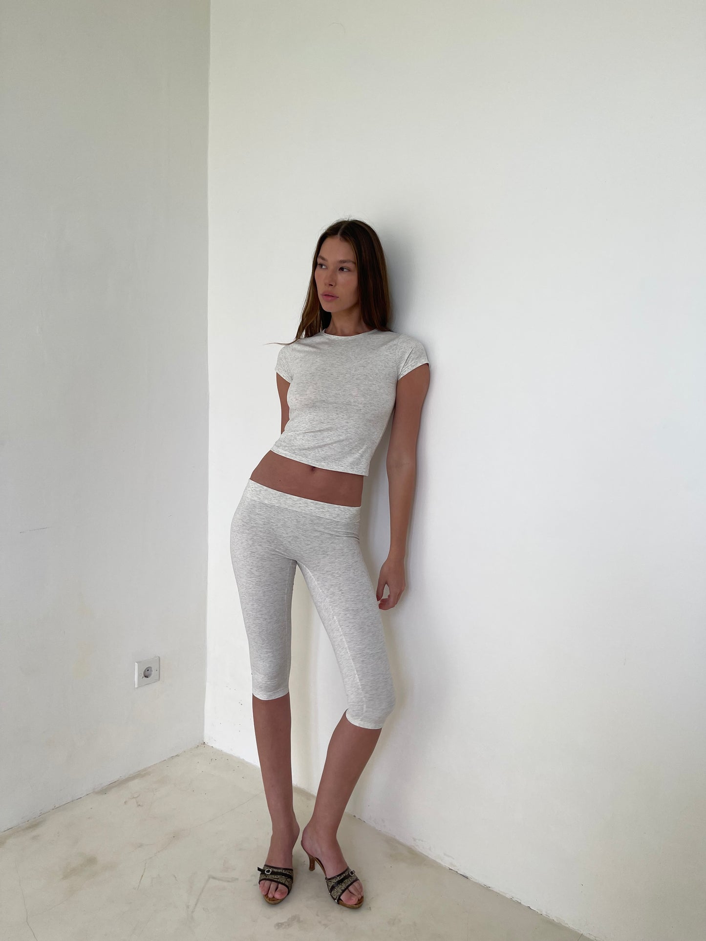 Carrera Top - Light Grey