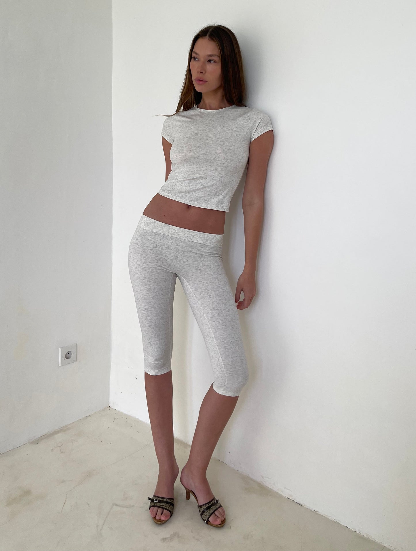 Carrera Top - Light Grey