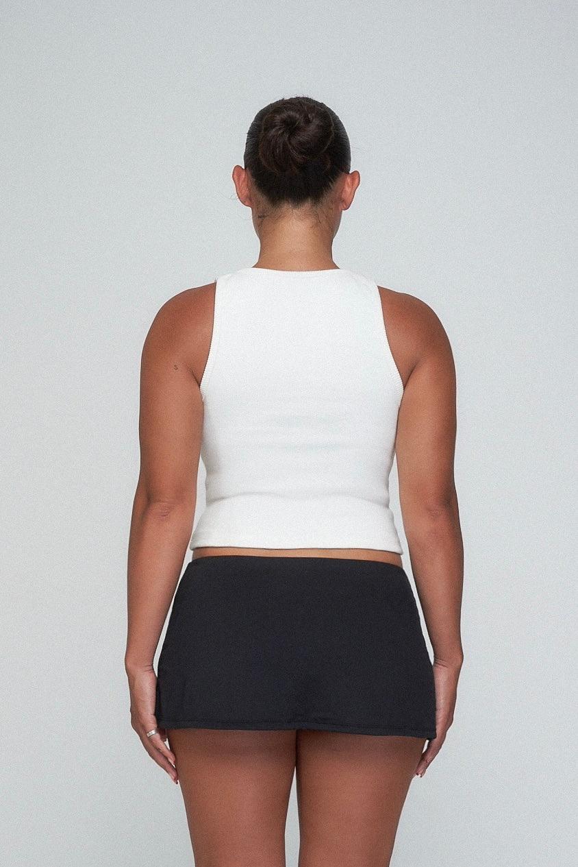 Esperanza Buckle Top - Ivory