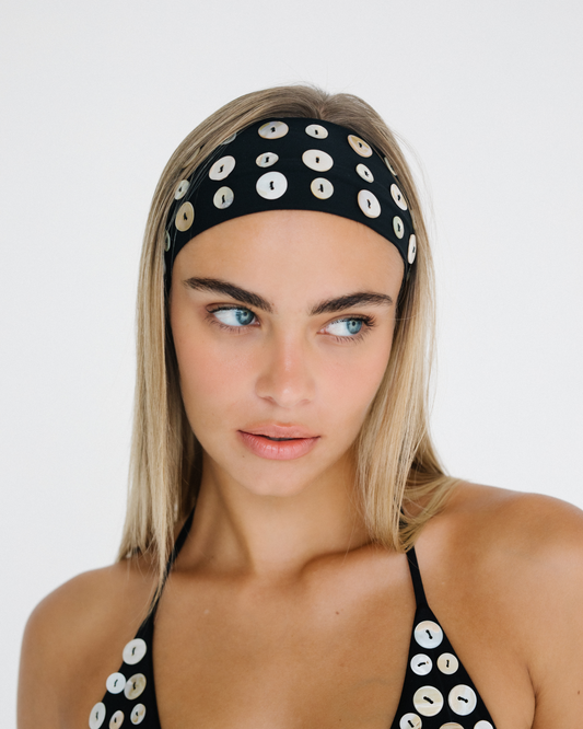 Perla Headband - Black