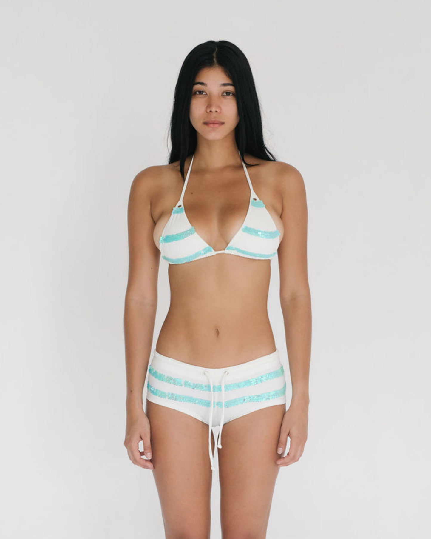 Aquamarine Booty Shorts