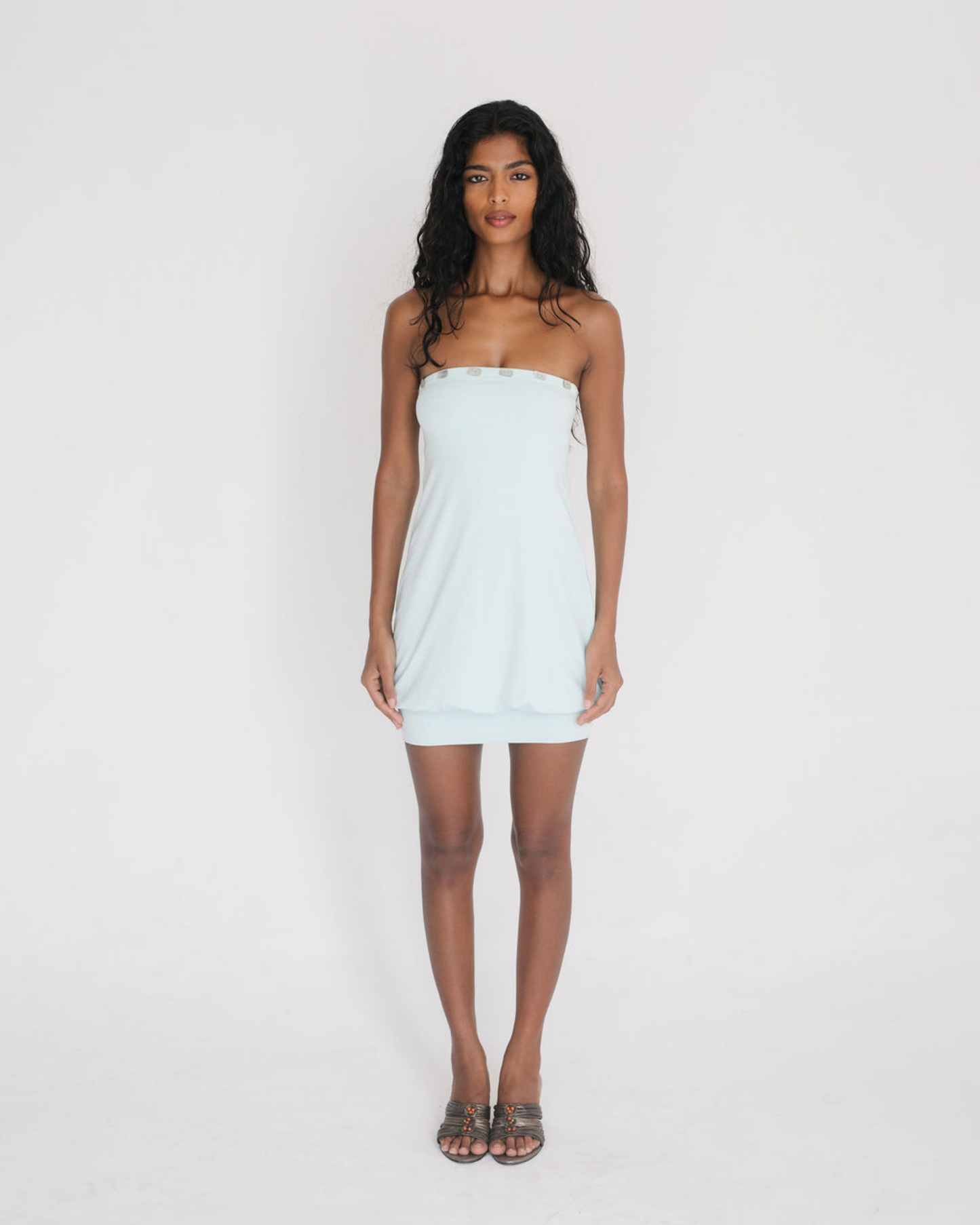 Canaria Dress - Aqua