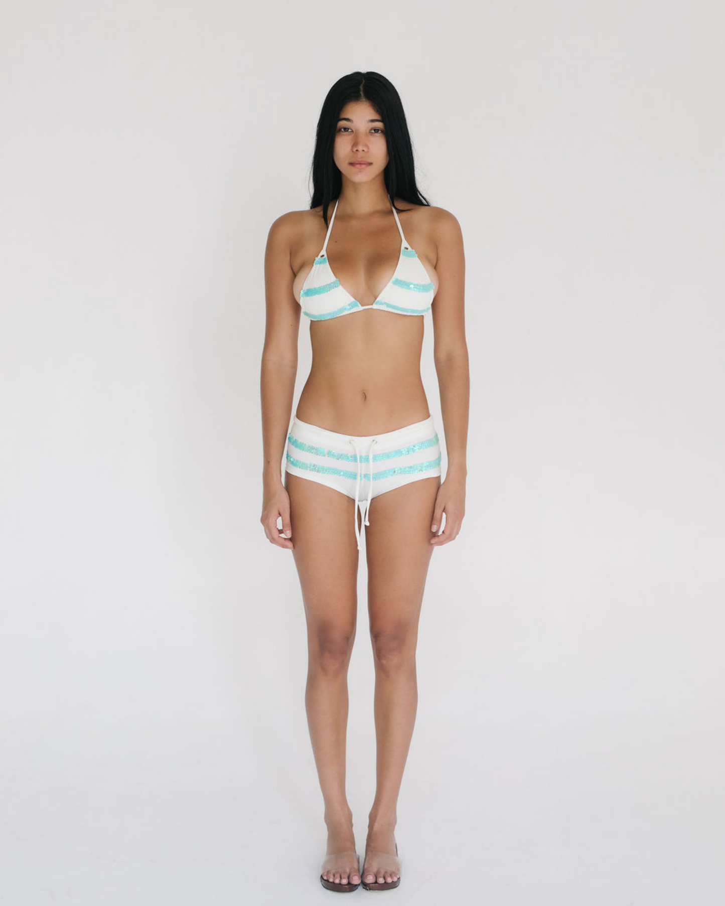Aquamarine Booty Shorts