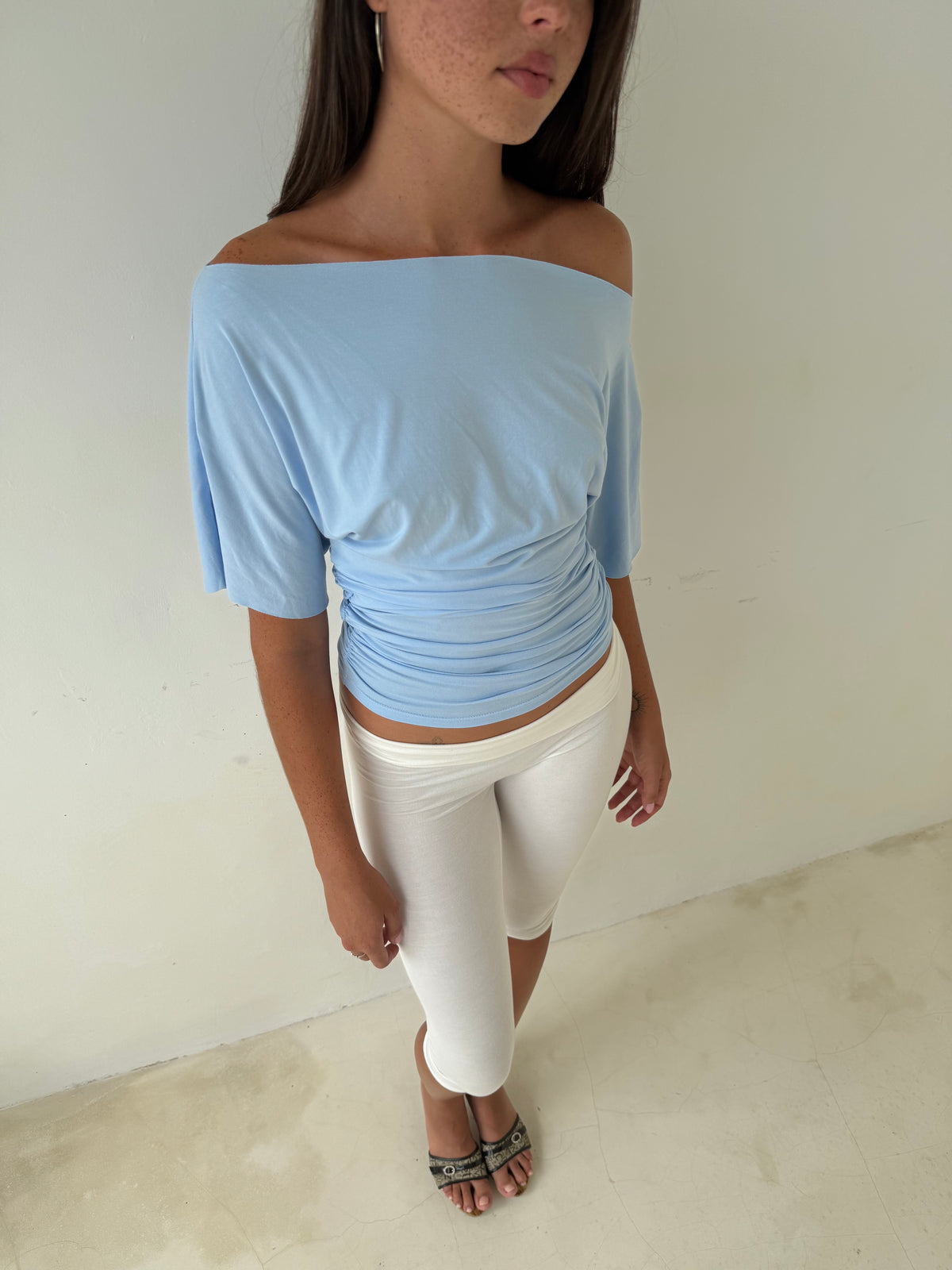 Vela Top - Powder Blue