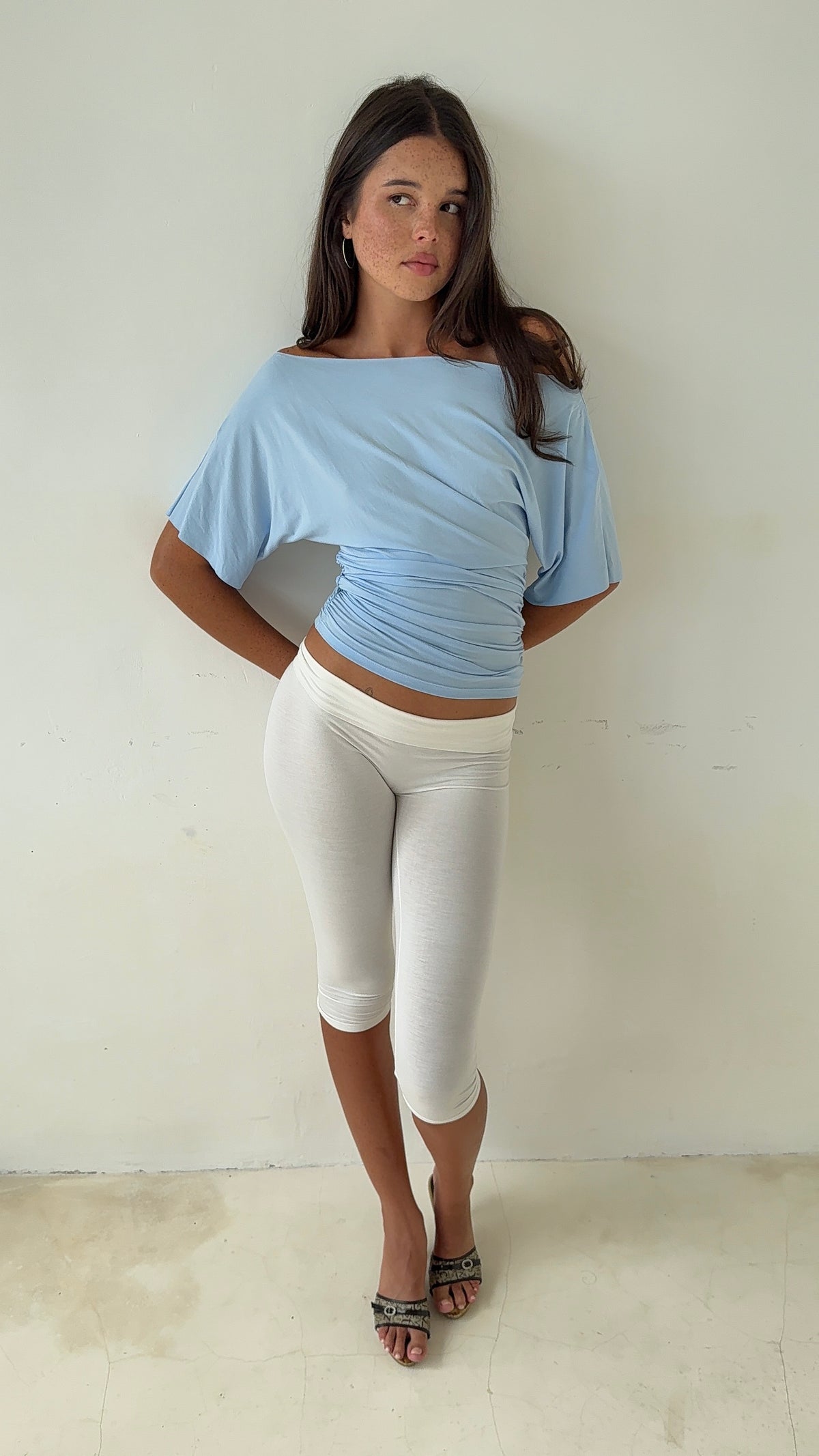 Vela Top - Powder Blue