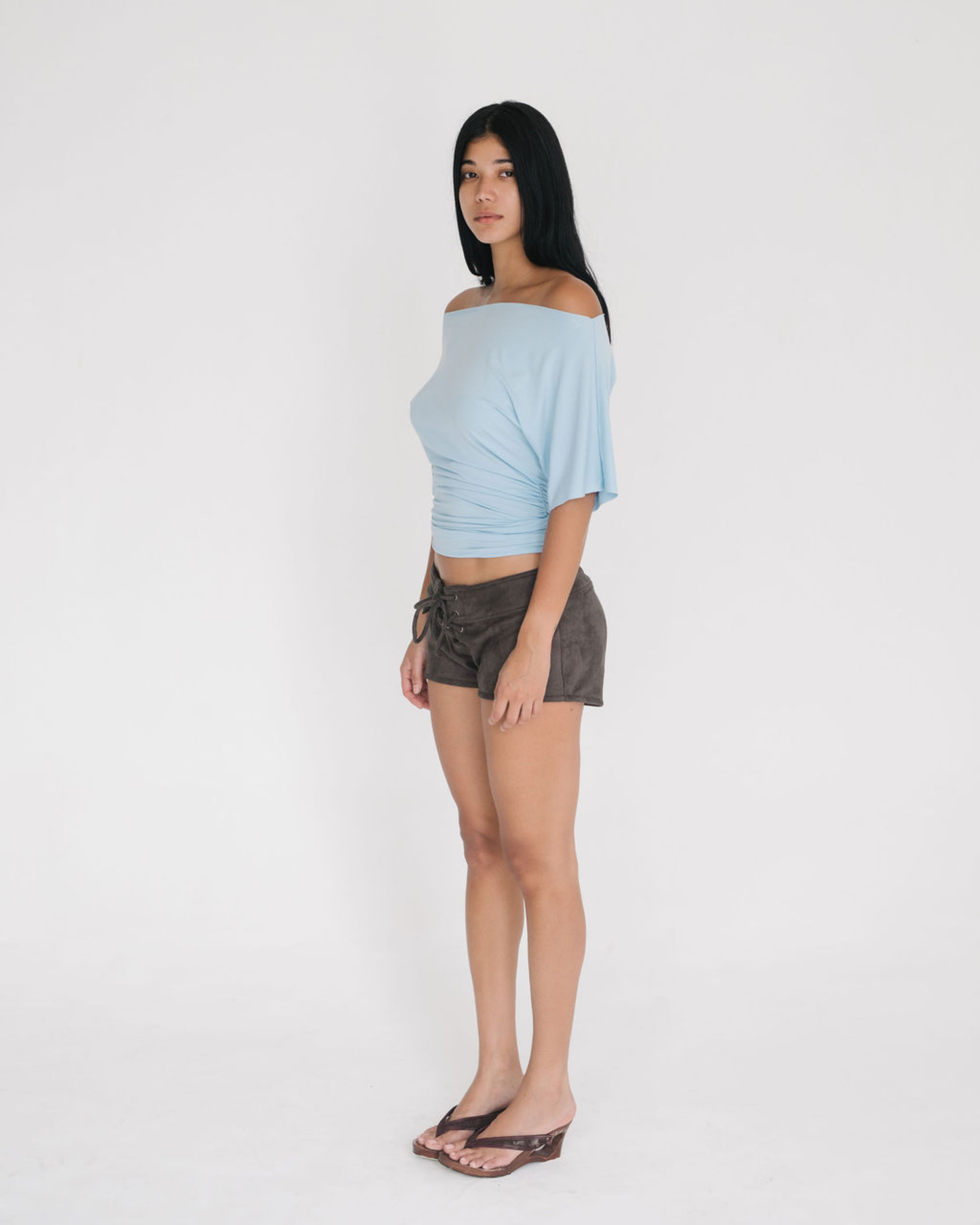 Vela Top - Powder Blue