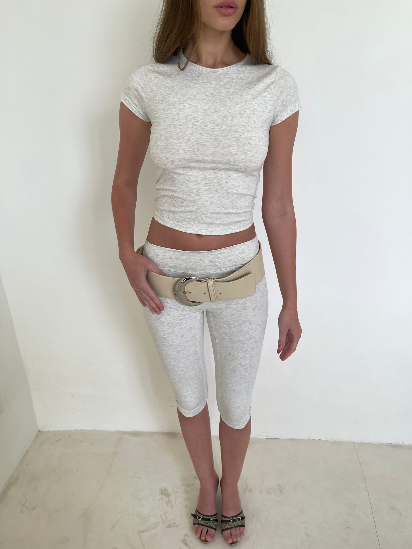 Carrera Top - Light Grey