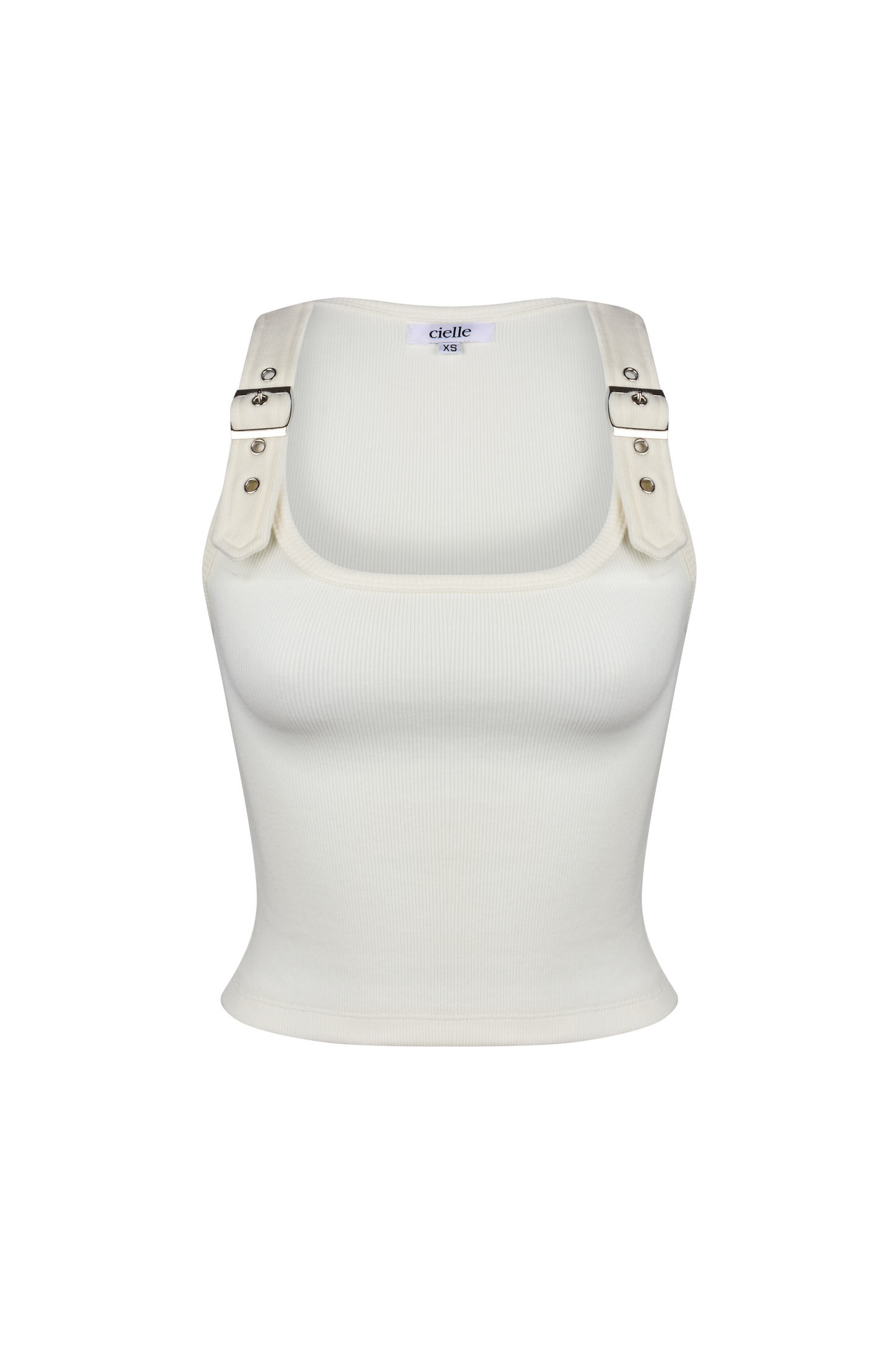 Esperanza Buckle Top - Ivory