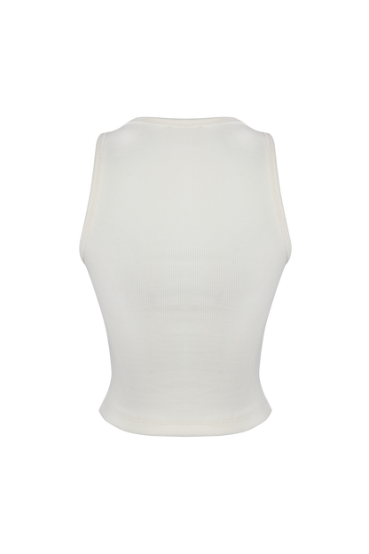 Esperanza Buckle Top - Ivory