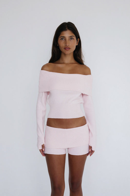 Palomar Knit Shorts - Pink