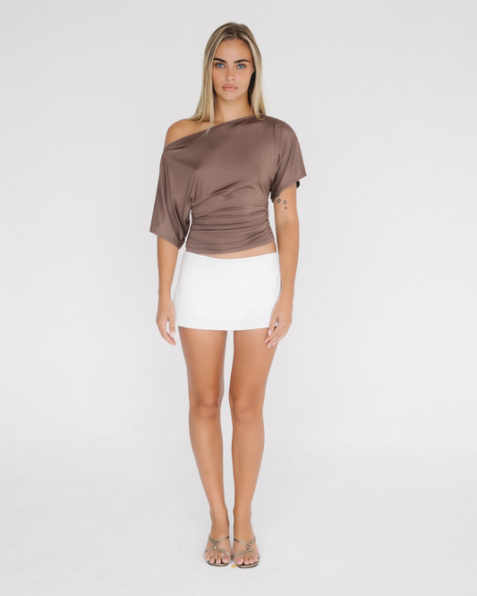 Micro Skort - Ivory